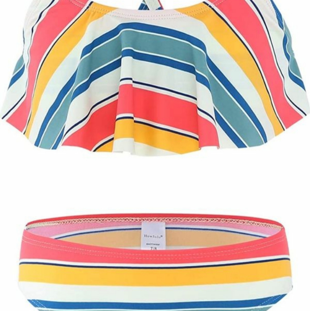 HowJojo Two piece tween bathing suit